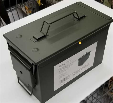 metal ammo storage box|metal ammo boxes near me.